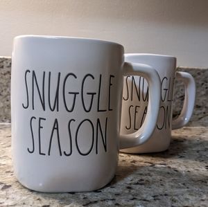 Snuggle season mug by Rae Dunn